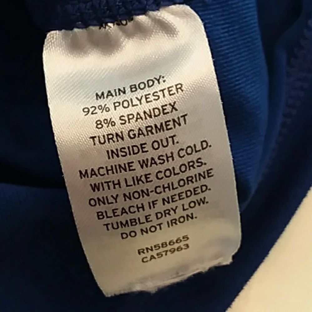 Z by zella large 10/12 Blue quarter zip up jacket